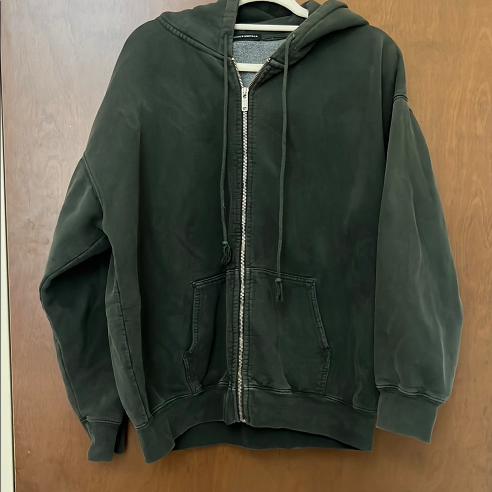 Brandy Melville Zip-Up Hoodie